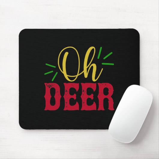 Oh Deer Mousepad (Mit Mouse)