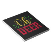 Oh Deer Notizblock (angewinkelt)