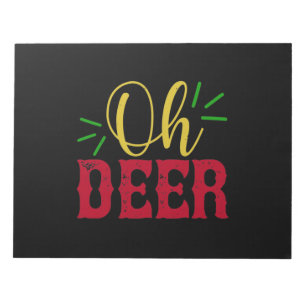 Oh Deer Notizblock