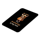 Oh Deer Outstanding In My Field Funny Humor Magnet (Linke Seite)