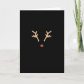 Oh Deer Playful Artistic Expression Karte (Vorderseite)