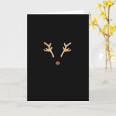 Oh Deer Playful Artistic Expression Karte (Gelbe Blume)