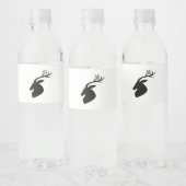 Oh Deer Pun Creative Style Wasserflaschenetikett (Flaschen)