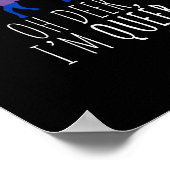 Oh Deer Queer Bisexual Pride Gay Lesbian Design Poster (Ecke)