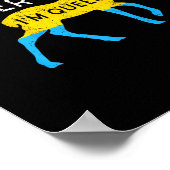 Oh Deer Queer Colorful Pride Flag Celebration  Poster (Ecke)