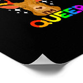 Oh Deer Queer Creative Modern Style  Poster (Ecke)