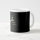 Oh Deer Queer Funny Pun LGBT Pride Celebration  Jumbo-Tasse (Vorderseite Rechts)