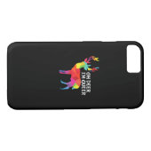 Oh Deer Queer Funny Pun LGBT Pride Design Case-Mate iPhone Hülle (Rückseite (Horizontal))