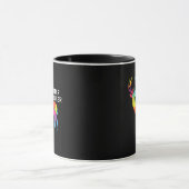 Oh Deer Queer Funny Pun LGBT Pride Design Tasse (Zentrum)