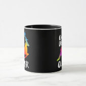 Oh Deer Queer Pride Minimal Artistic Style Tasse (Zentrum)