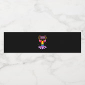 Oh Deer Queer Pride Month Celebration Gift Wasserflaschenetikett (Einzelnes Label)