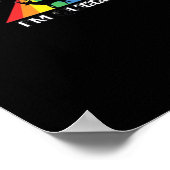 Oh Deer Queer Trendy Aesthetic Design Poster (Ecke)