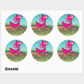 Oh, Deer! Rainbow Fun Stickers (Blatt)