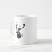Oh Deer Reindeer Kaffeetasse (Vorderseite Links)