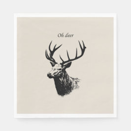 Oh Deer Reindeer Serviette