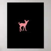 Oh Deer Retro Classic Style  Poster (Vorne)
