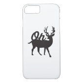 Oh Deer Retro Classic Vibe Case-Mate iPhone Hülle (Rückseite)