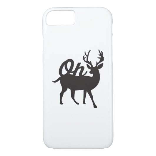 Oh Deer Retro Classic Vibe  Case-Mate iPhone Hülle (Rückseite)