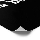 Oh Deer Saubere Grafikstyle Poster (Ecke)