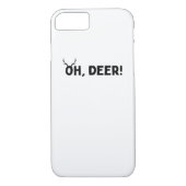 Oh Deer Simple Aesthetic  Case-Mate iPhone Hülle (Rückseite)