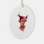 Oh Deer Simple Creative Style Keramik Ornament (Rechts)