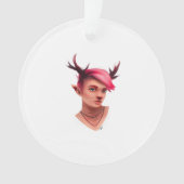 Oh Deer Simple Creative Style Ornament (Vorderseite)