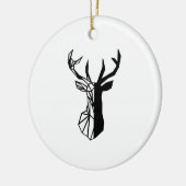Oh Deer Soft Minimal Vibe Keramik Ornament (Links)