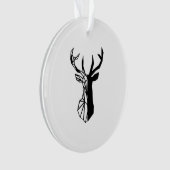 Oh Deer Soft Minimal Vibe Ornament (Vorderseite)