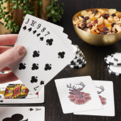 Oh Deer Trendige Minimale Ästhetik Spielkarten (In Situ)