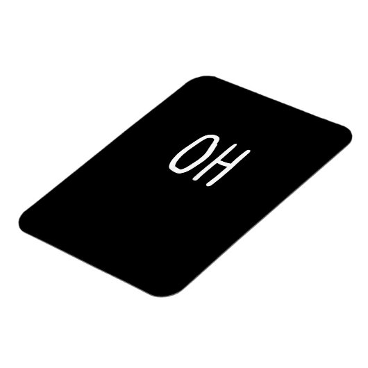 Oh Deer Trendy Halloween Style Magnet (Linke Seite)