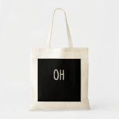 Oh Deer Trendy Halloween Style Tote Bag Tragetasche (Vorne)