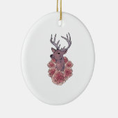 Oh Deer Trendy Minimal Aesthetic Keramik Ornament (Rechts)