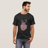 Oh Deer Trendy Minimal Aesthetic T-Shirt (Vorne ganz)