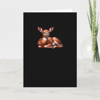 Oh Deer Trendy Modern Ästhetik Karte
