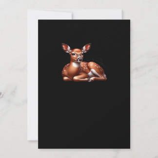 Oh Deer Trendy Moderne Ästhetik Feiertagskarte