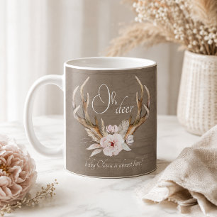 Oh Deer Watercolor Baby Dusche Tasse