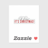 Oh Deer, Weihnachten! Aufkleber (Blatt)