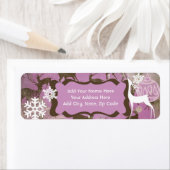 Oh Deer Weihnachts Weihnachtsadressen Labels (Insitu)