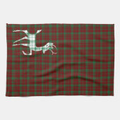 Oh, Deer! WeihnachtsKariert Geschirrtuch (Horizontal)
