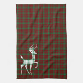 Oh, Deer! WeihnachtsKariert Geschirrtuch (Vertikal)