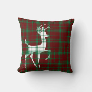 Oh, Deer! WeihnachtsKariert Kissen