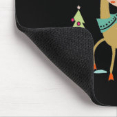 Oh, Deer! Weihnachtswild mit Baumgeschenk Mousepad (Ecke)
