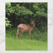 Oh, Deer! Weinetikett (Einzelnes Label)