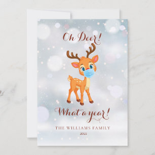 Oh Deer What A Year 2021 Weihnachten