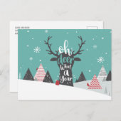 Oh Deer What A Year Pandemic 2020 Weihnachten (Vorne/Hinten)