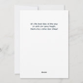 Oh Deer What A Year Quarantine 2020 Weihnachten (Rückseite)