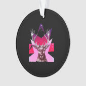 Oh Deer Whimsical Creative Design Ornament (Vorderseite)