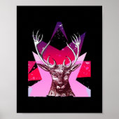 Oh Deer Whimsical Creative Design Poster (Vorne)