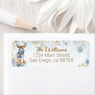 Oh Deer Winter Baby Boy Shower Books
