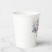 Oh Deer Winter Boy Baby Dusche Pappbecher (Rechts)